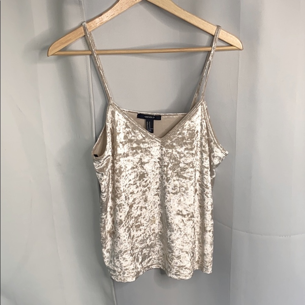 Velvet tank